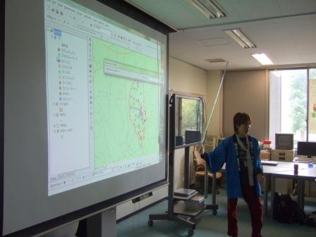 GISを利用した研究の発表